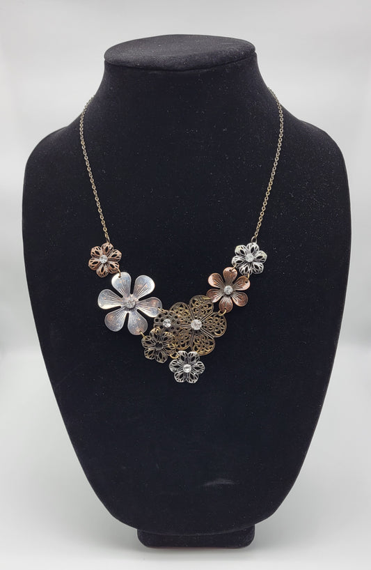 "Mixed Flowers" Necklace