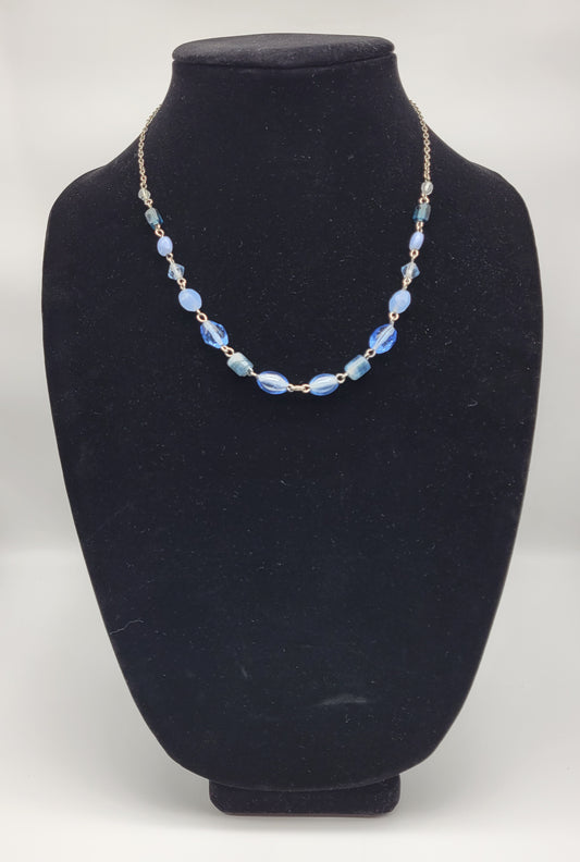 "Itty Bitty Blue" Necklace