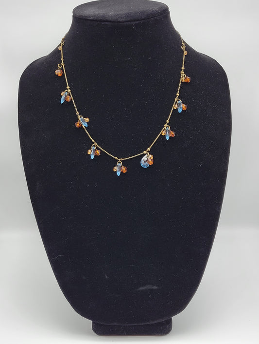 "Pennies and Blue Jeans" Necklace
