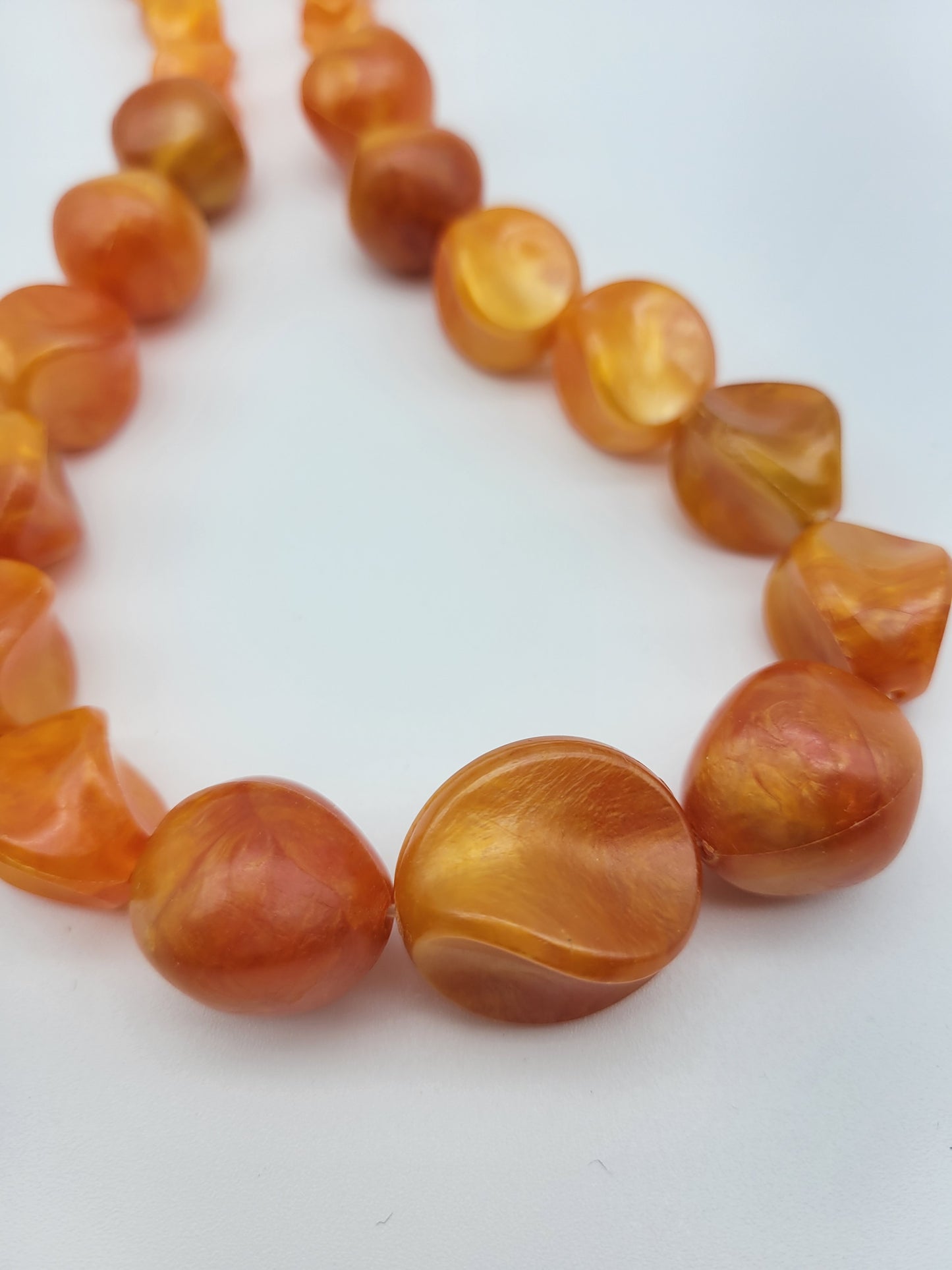 "Tangerine Candy" Necklace