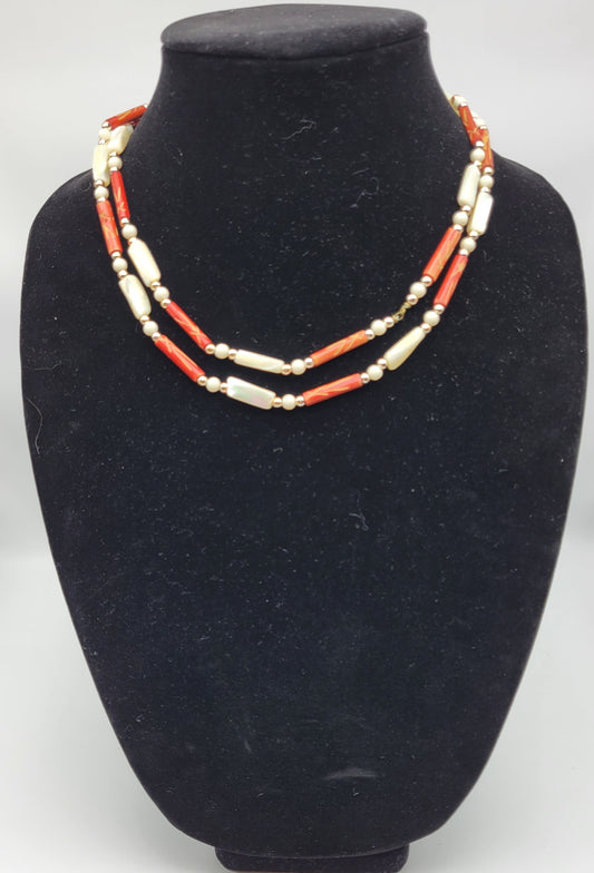 "Carrot Cake" Necklace