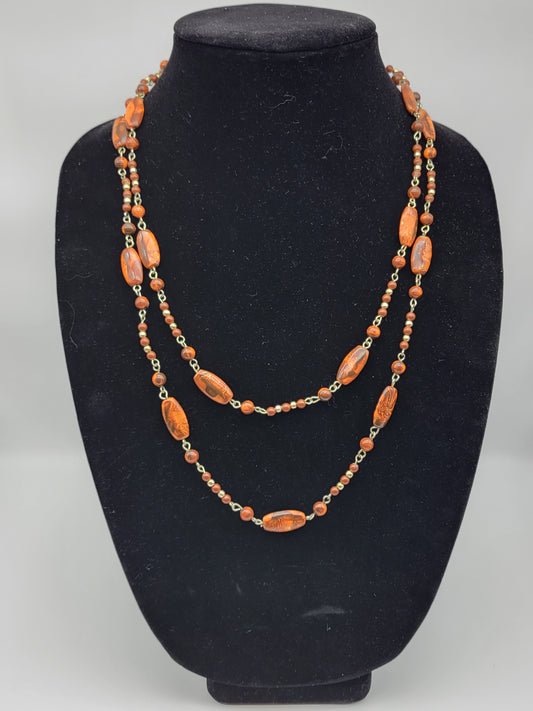 "Fall Swirls" Necklace