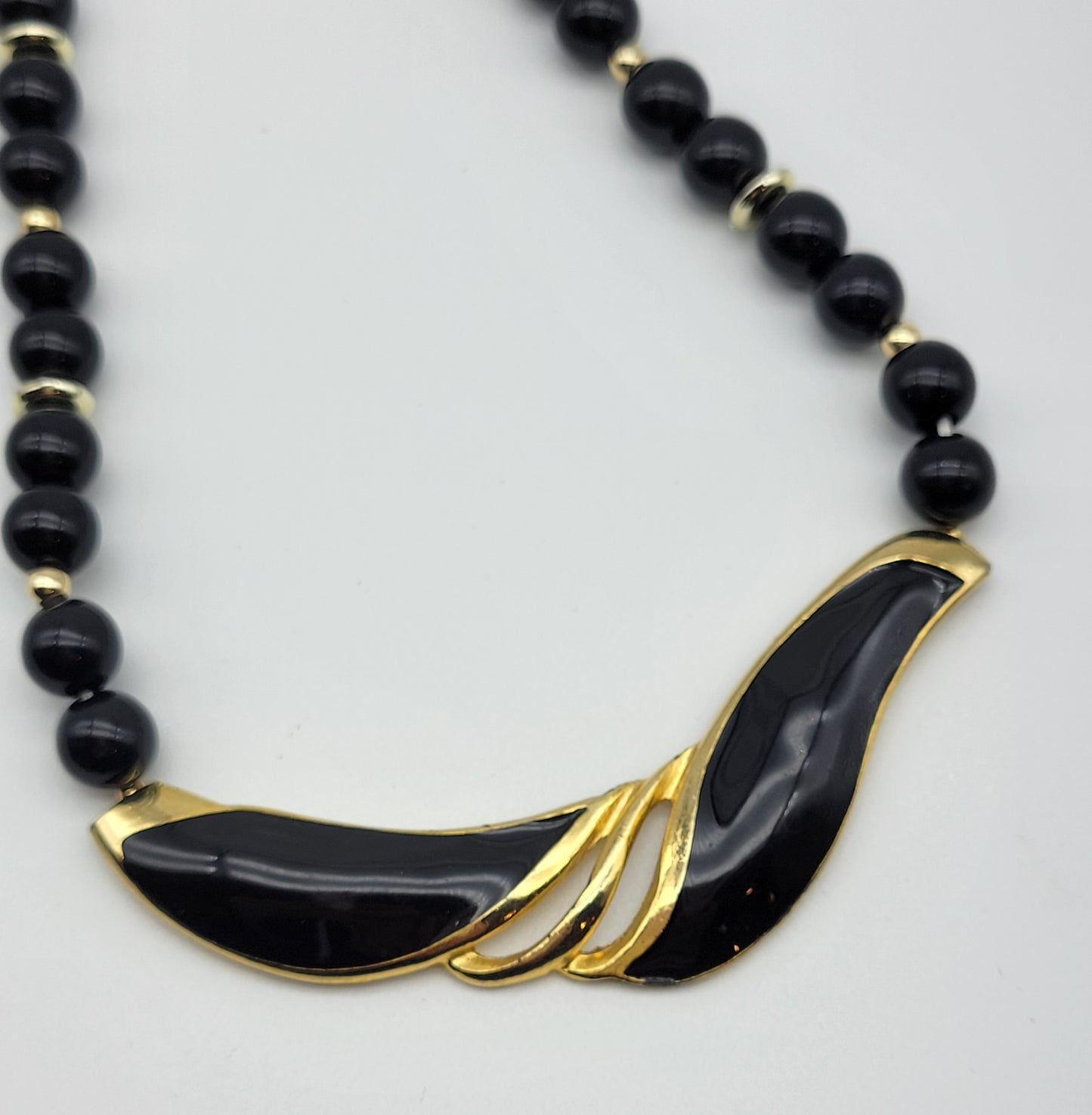 "Black Wave" Necklace