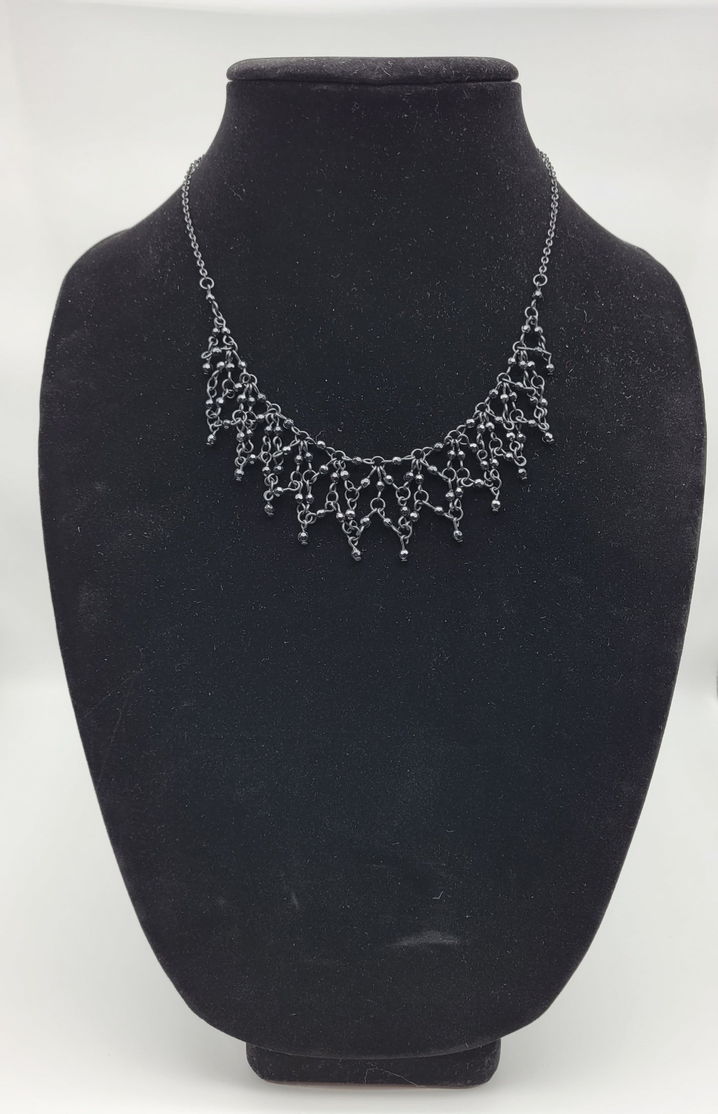 "Black Lace" Necklace