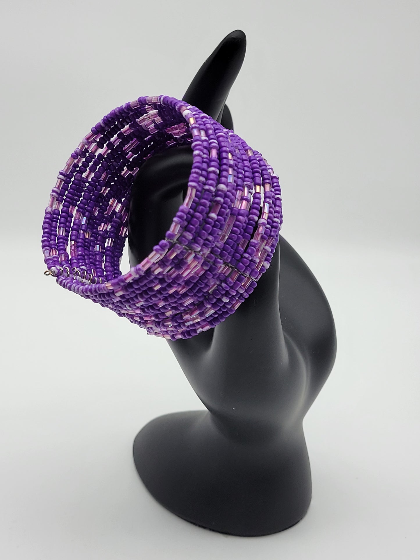 "Lavender Loops" Bracelet