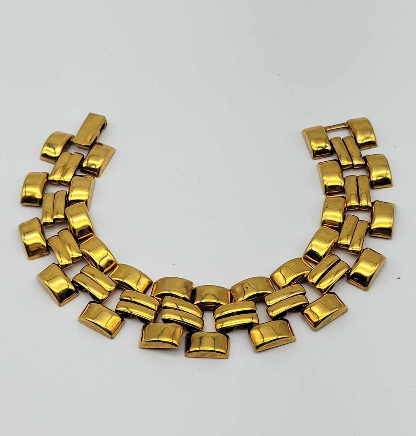 "Square Gold Links" Bracelett