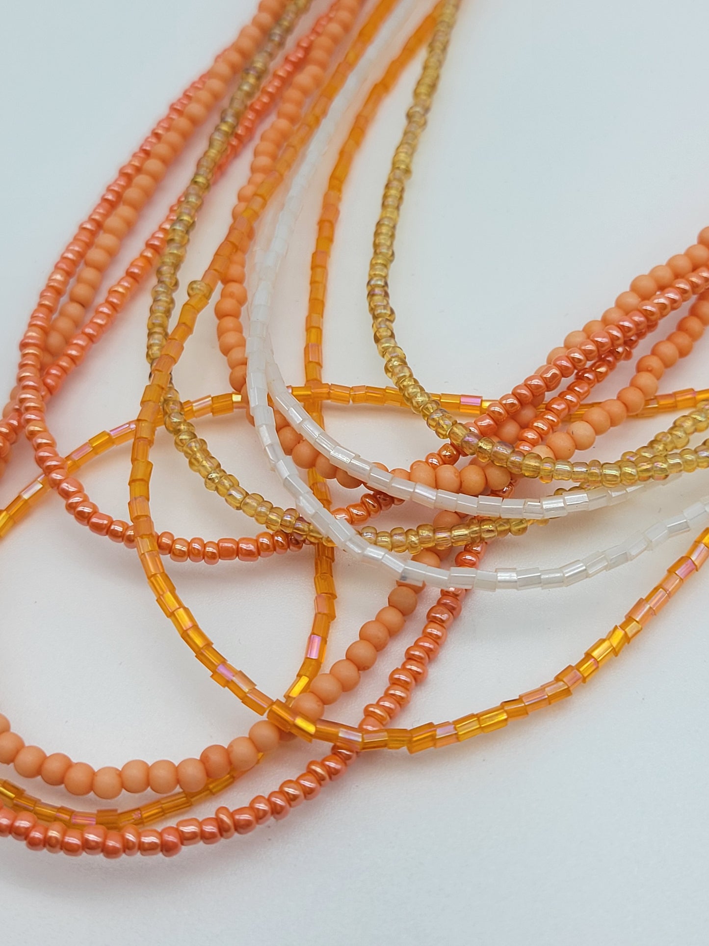 "Citrus Strands" Necklace