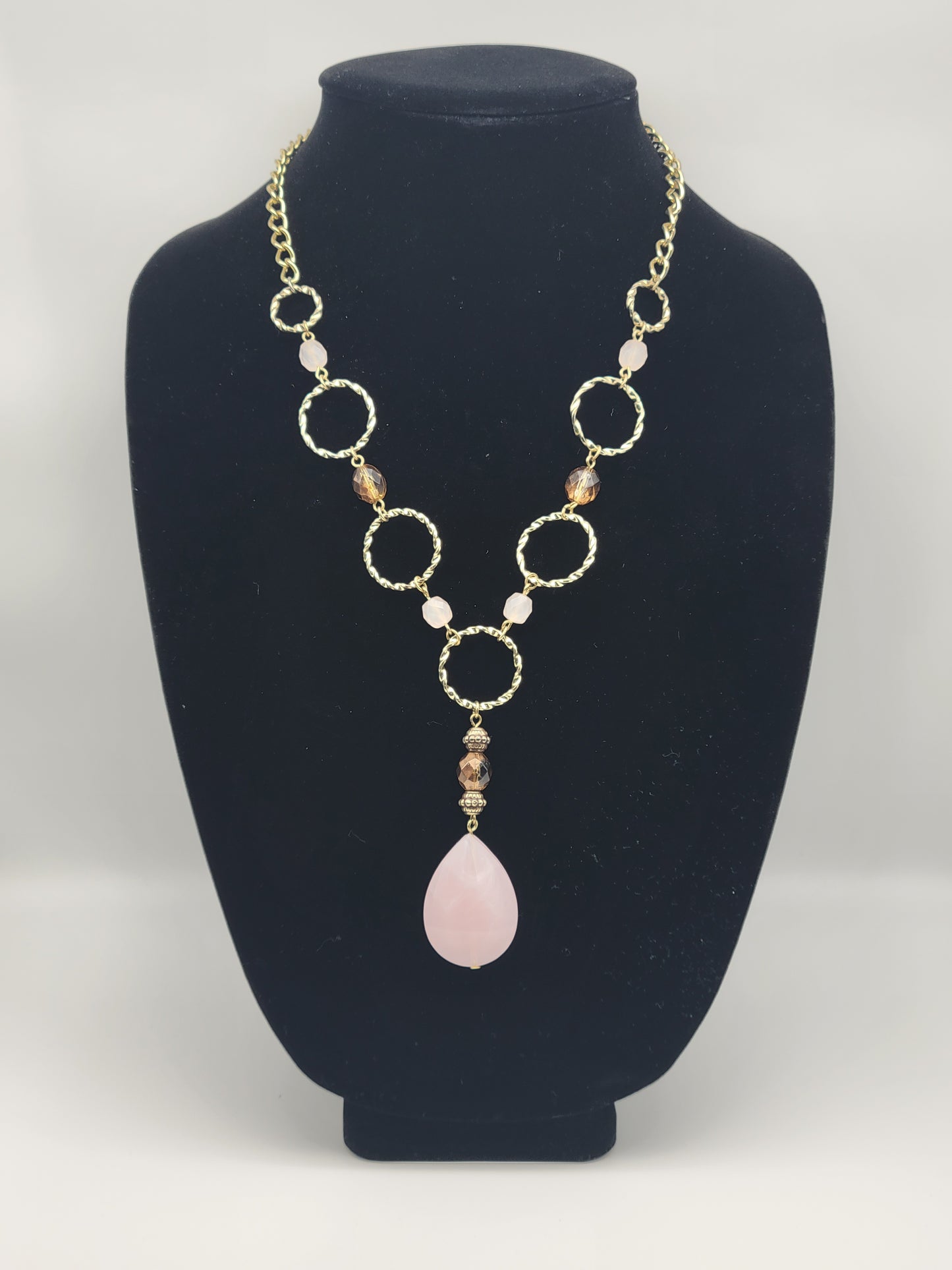 "Pink n Links" Necklace