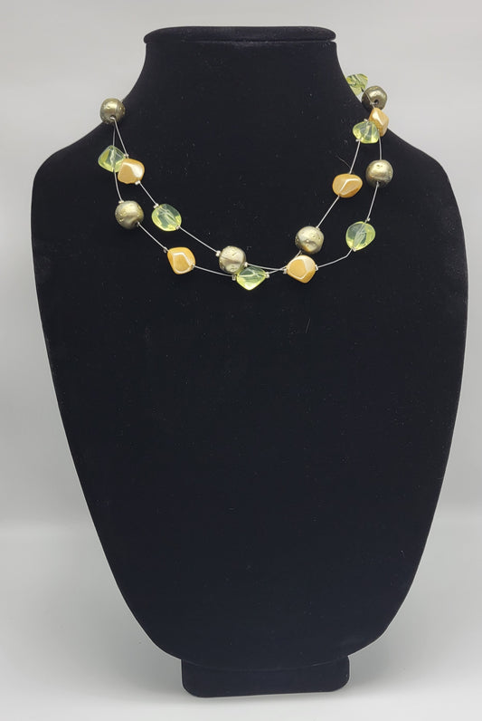 "Spring Leaves" Necklace