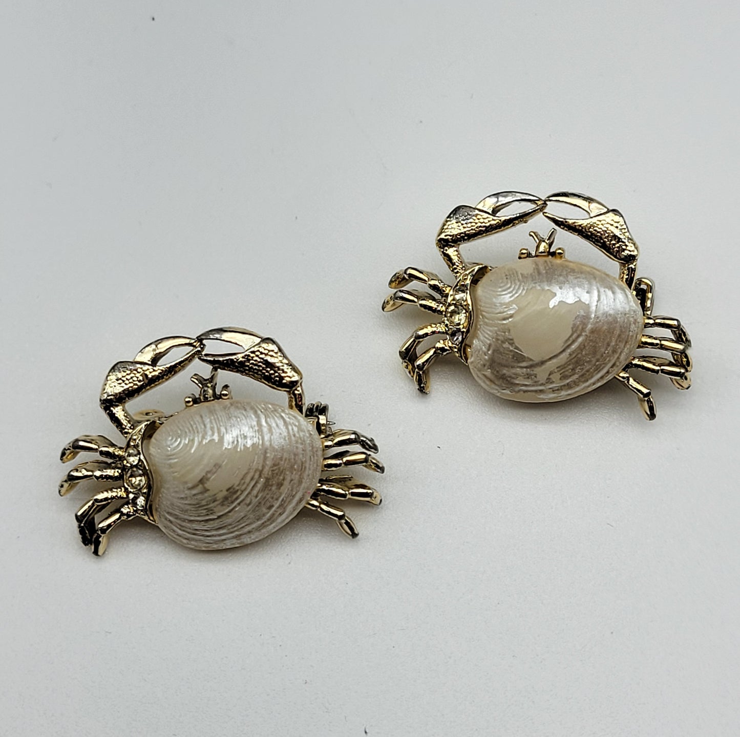 Crab Brooches -Set of 2